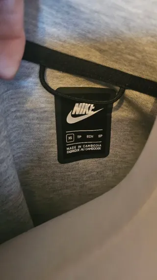 Sudadera Nike Gris Mujer