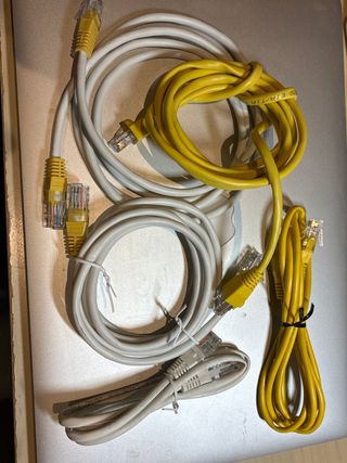 Pack 5 Cables Ethernet Nuevos