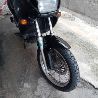 BMW Trail Moto Negra