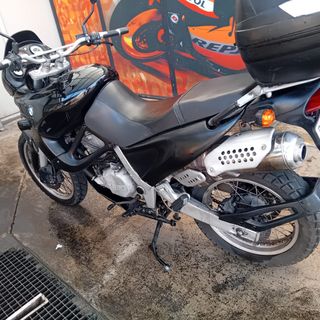 BMW Trail Moto Negra