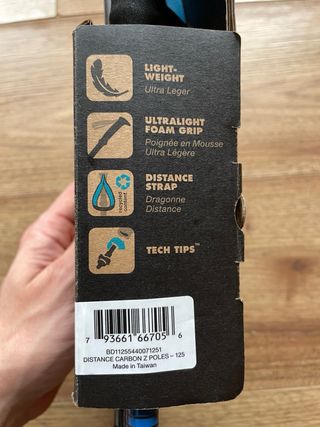 Bastones Black Diamond Carbon Z 125 cm