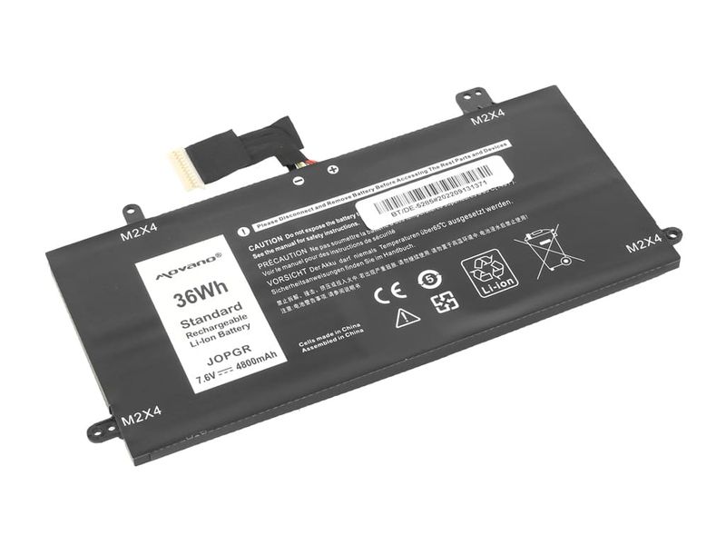 Movano Batería para Dell Latitude 12 (5285), 5289 7,6 V (7,4 V) 4800 mAh (36 Wh) afbeelding 2