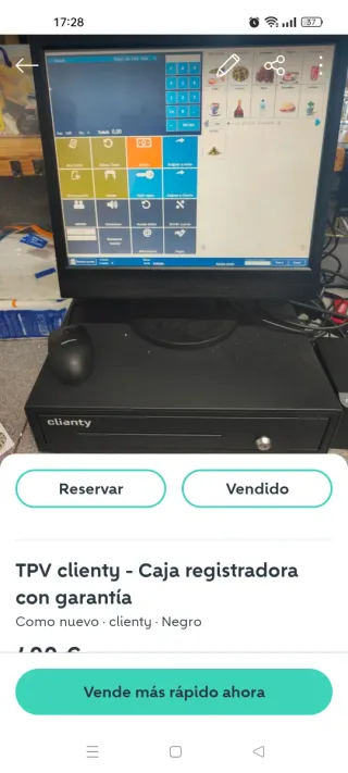 Congelador vertical 1 mes de uso