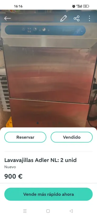 Congelador vertical 1 mes de uso