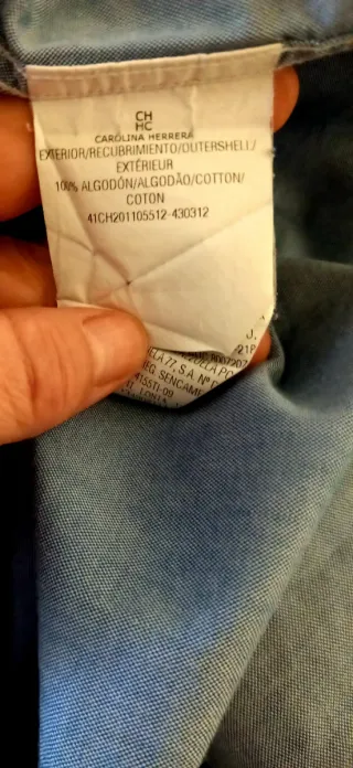 Camisa Carolina Herrera Talla M