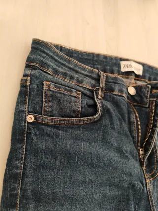 Pantalón vaquero mujer azul