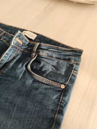 Pantalón vaquero mujer azul