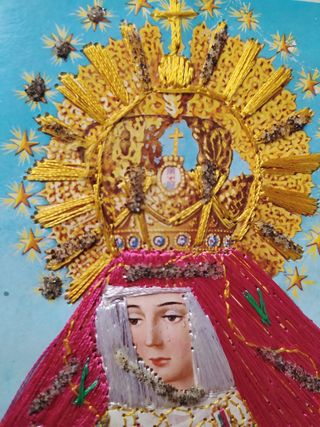 Postal Virgen de la Esperanza Macarena