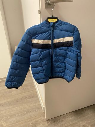 2 Chaquetas niño 3-4 años azul y gris