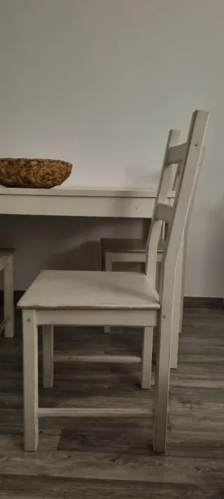 Sillas Comedor Madera Blancas IKEA