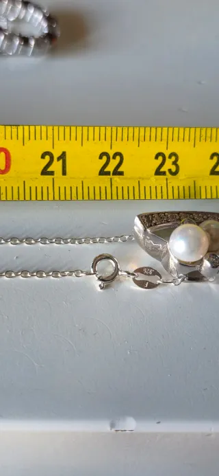 Gargantilla Plata y Perlas