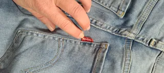 Pantalón Levi's azul claro