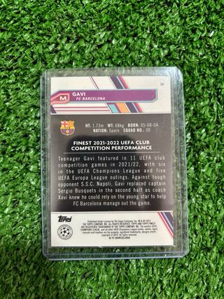 Gavi Green Refractor /99 Topps Finest UCC