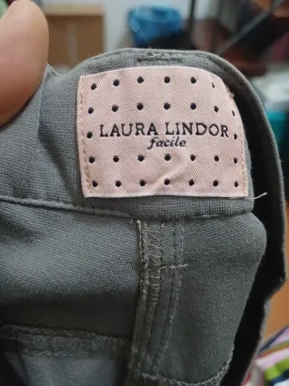 Pantaloni in viscosa beige