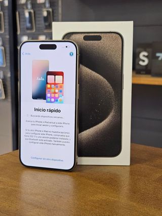 IPHONE 15 PRO 512GB TITANIO BAT. 100%