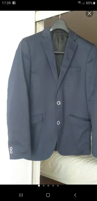 Americana SELECTED HOMME azul