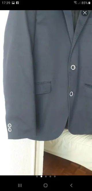 Americana SELECTED HOMME azul