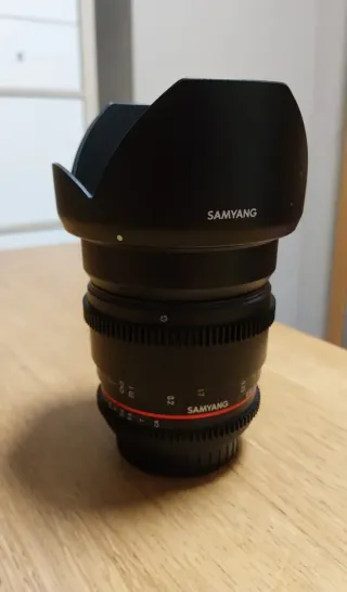 Objetivo Samyang 16mm T2.2 Cine
