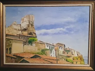 Cuadro pintado a mano