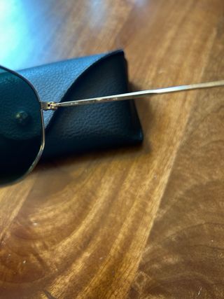 Gafas de sol Ray-Ban Hexagonales Doradas Negras