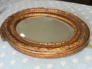 Espejo Barroco S. XVIII Dorado, madera