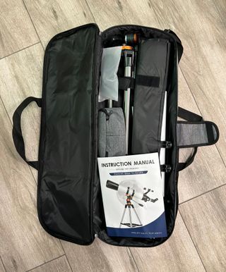 Telescopio DIANFAN con trípode y accesorios