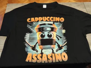 Camiseta Cappuccino Assasino Talla L