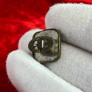 Gemelos Art Déco Bronceado Vintage