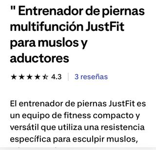 Anillo Pilates Body Power Piernas