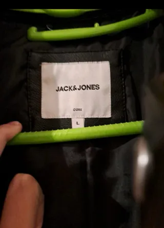 Chaqueta Jack Jones Negra Hombre