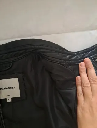 Chaqueta Jack Jones Negra Hombre