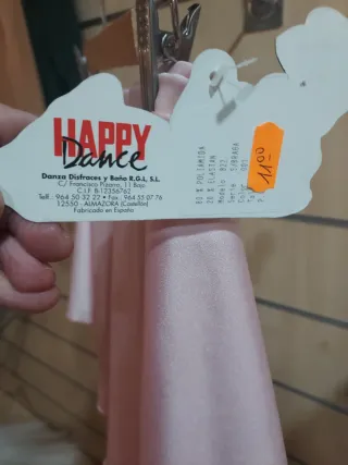 Faldita Ballet Rosa Talla 38