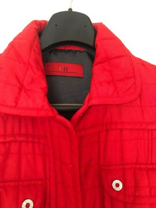 Chaquetón Carolina Herrera Rojo