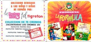 Álbum Cromos Pantera Rosa y Tigretón