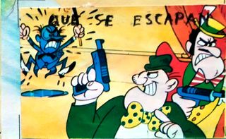 Álbum Cromos Pantera Rosa y Tigretón