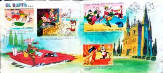 Álbum Cromos Pantera Rosa y Tigretón