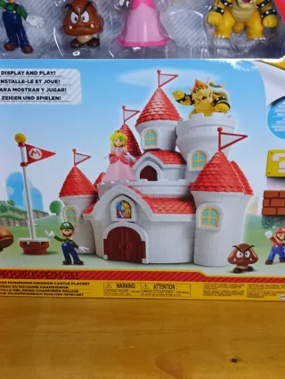 Nintendo Super Mario Deluxe Castle playset