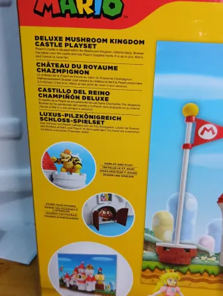 Nintendo Super Mario Deluxe Castle playset