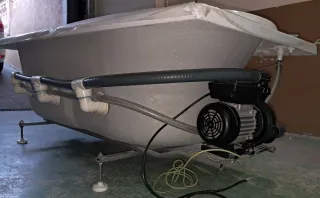 Bañera Hidromasaje Acrílico Blanca