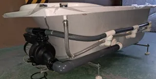 Bañera Hidromasaje Acrílico Blanca