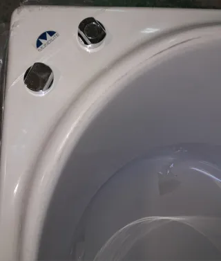 Bañera Hidromasaje Acrílico Blanca