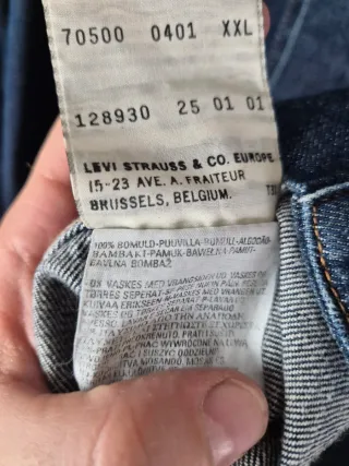 Giacca di jeans Levi's 70500 04 XXL