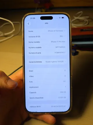 NUOVO iPhone 17 Pro Max