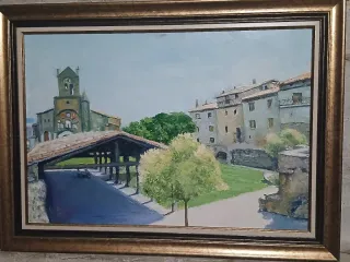 Cuadro pintado a mano