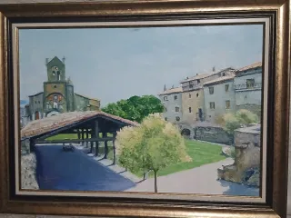 Cuadro pintado a mano