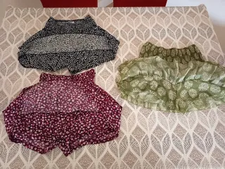 Faldas cortas gasa estampadas Talla 11-12 niña