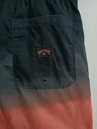 Bañador Billabong Degradado Negro/Naranja