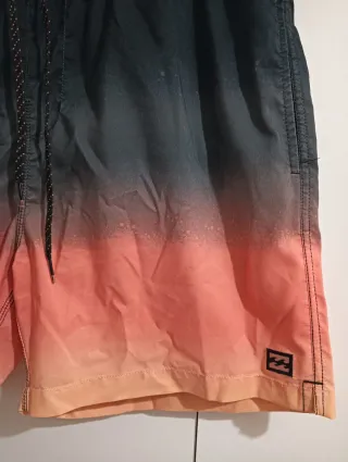 Bañador Billabong Degradado Negro/Naranja