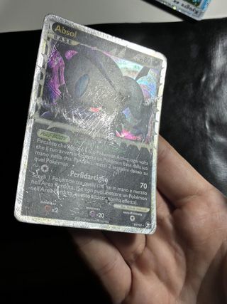 Carte Pokémon Absol e Kyogre ex