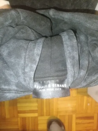 Sudadera Supply Negra Talla L